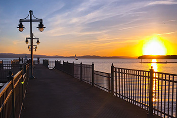 burlington waterfront pier